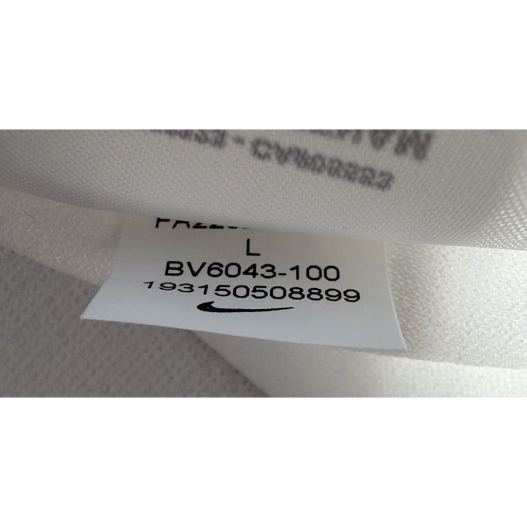 Nike Golf Polo Shirt Womens L White Dri-Fit Bud Light Golf New With Tags