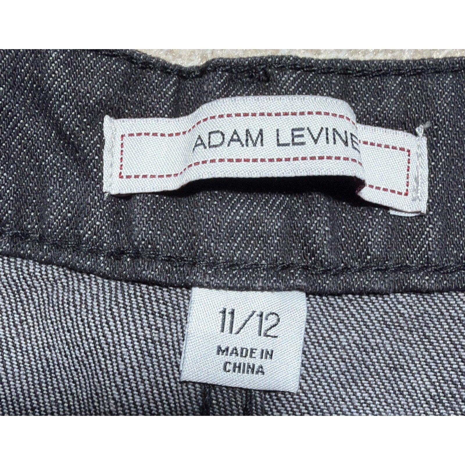 Adam Levine Women's 11/12 Raw Hem Destroyed Denim Cut-off Shorty Short NEW
