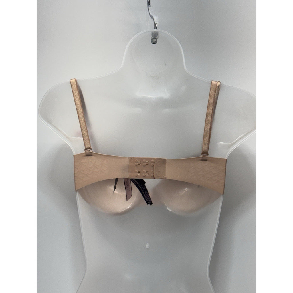 Victoria's Secret Ivory BARE Invisible Solutions Lightly Lined Bra Size 32C