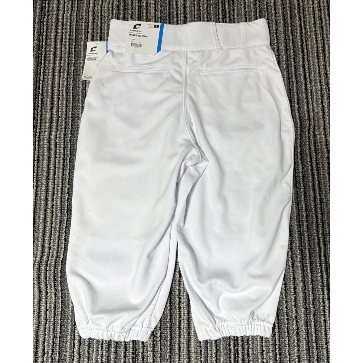 Champro Triple Crown Baseball Knicker Pant BP10A - White - Small