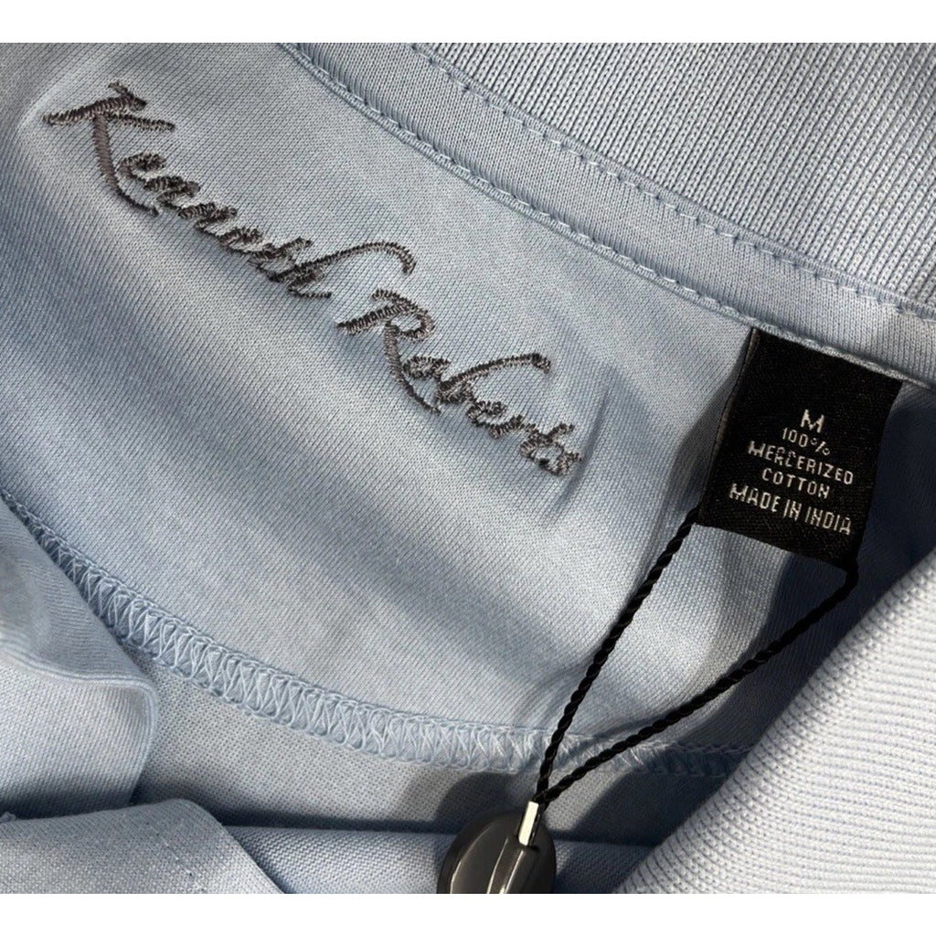 Kenneth Roberts Polo Shirt Mens Mercerized Cotton M Knit Short Sleeve NWOT