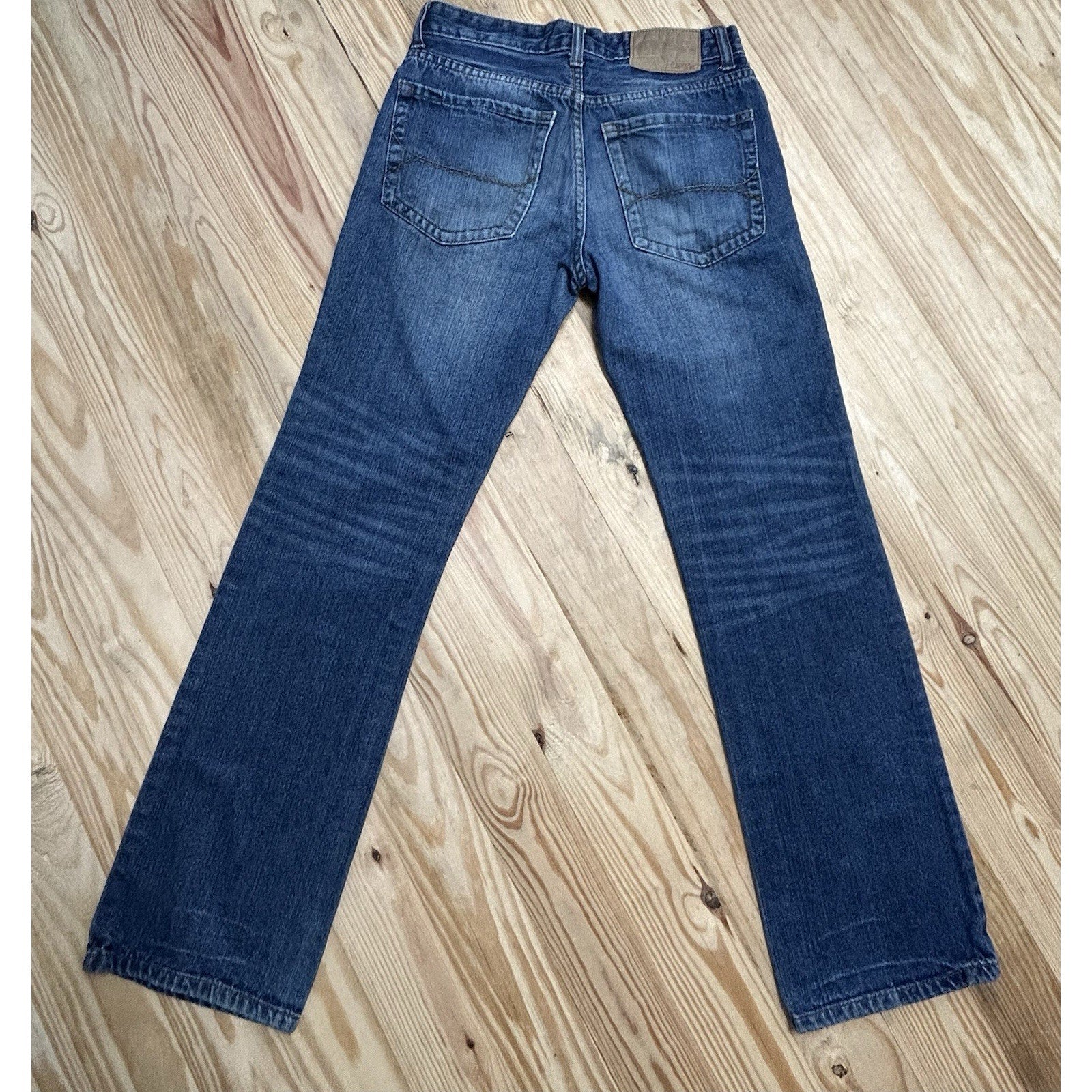 Carbon Boot Cut Jeans Men's 28x32 Blue Denim Streetwear.