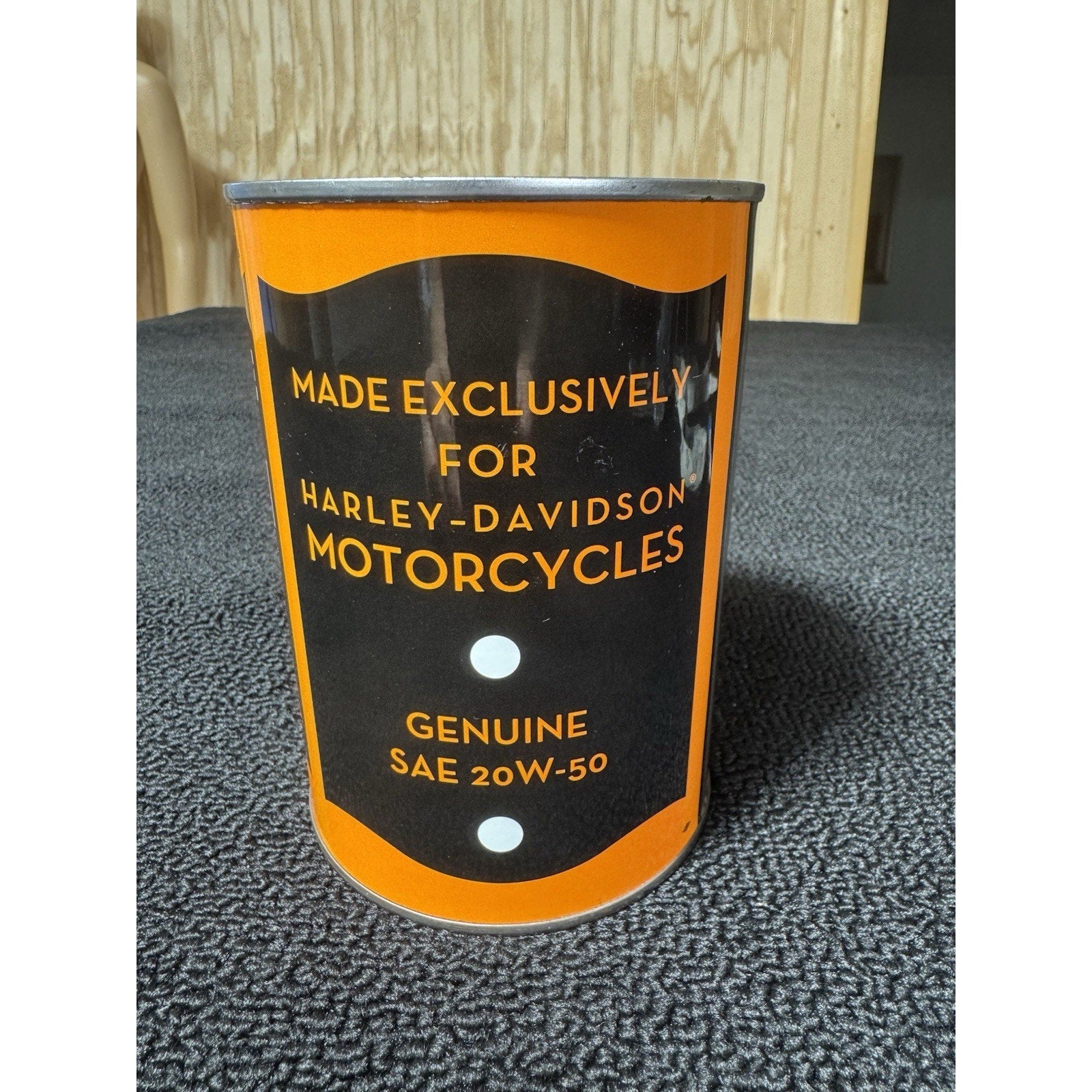 Harley Davidson Genuine Motor Oil Series 1 Limited Edition 1 Qt SAE 20W-50 Can