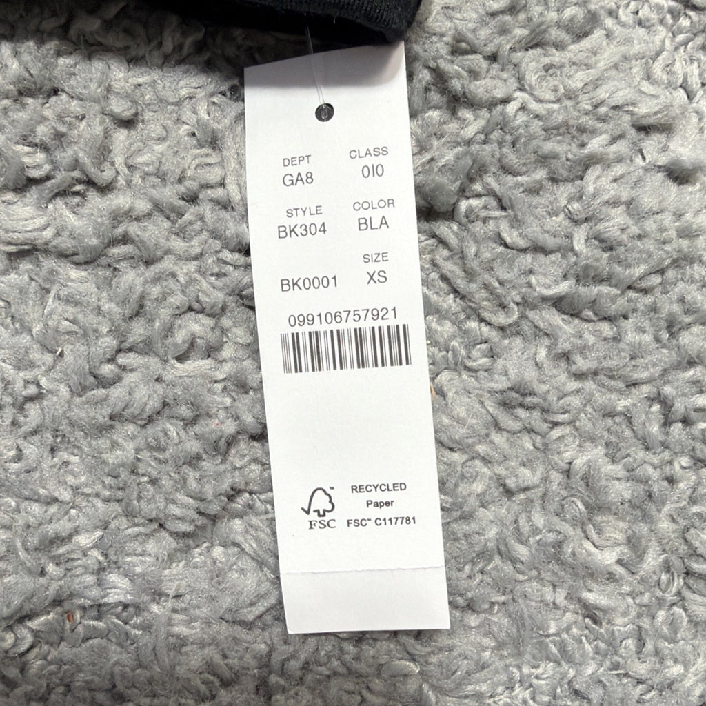J Crew Form Knit high-neck Modal cutaway tank top, Black Size XS NWT Minimalist