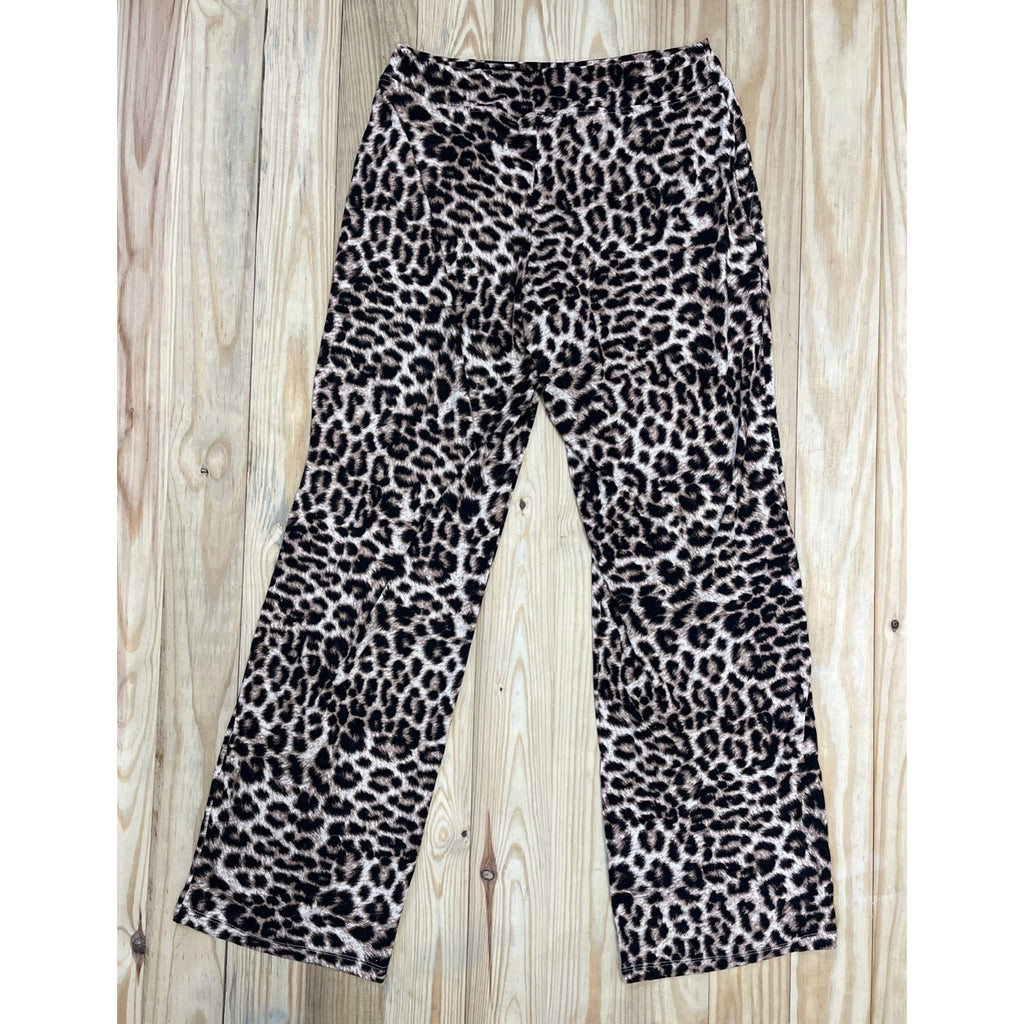NWT Soma Leopard Print Pull On Pajama Pants Size XS 70$ MSRP