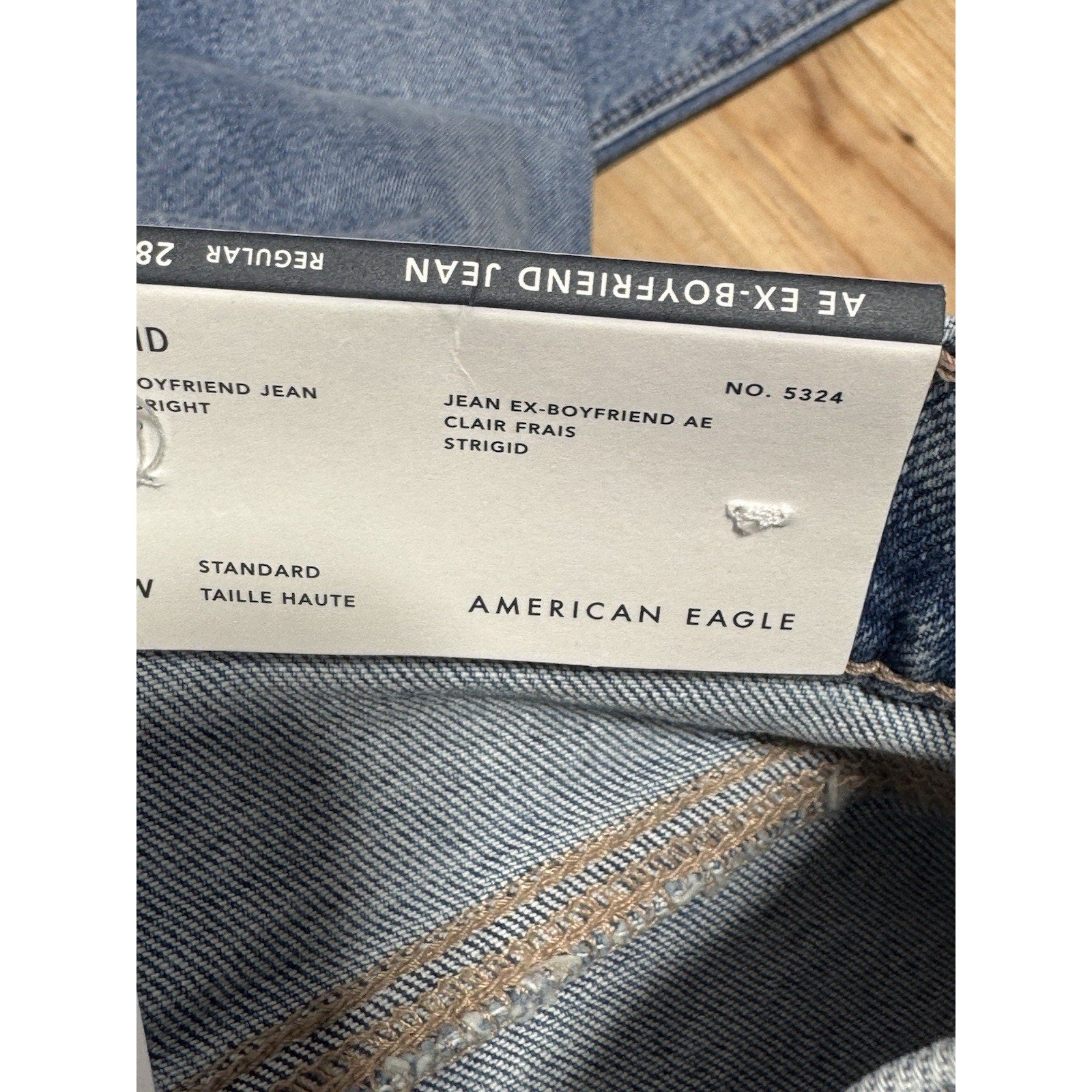 AG-ED Denim Ex-Boyfriend Slouchy Slim Mid-Rise Jeans Women’s Size 6 32X30 NWT