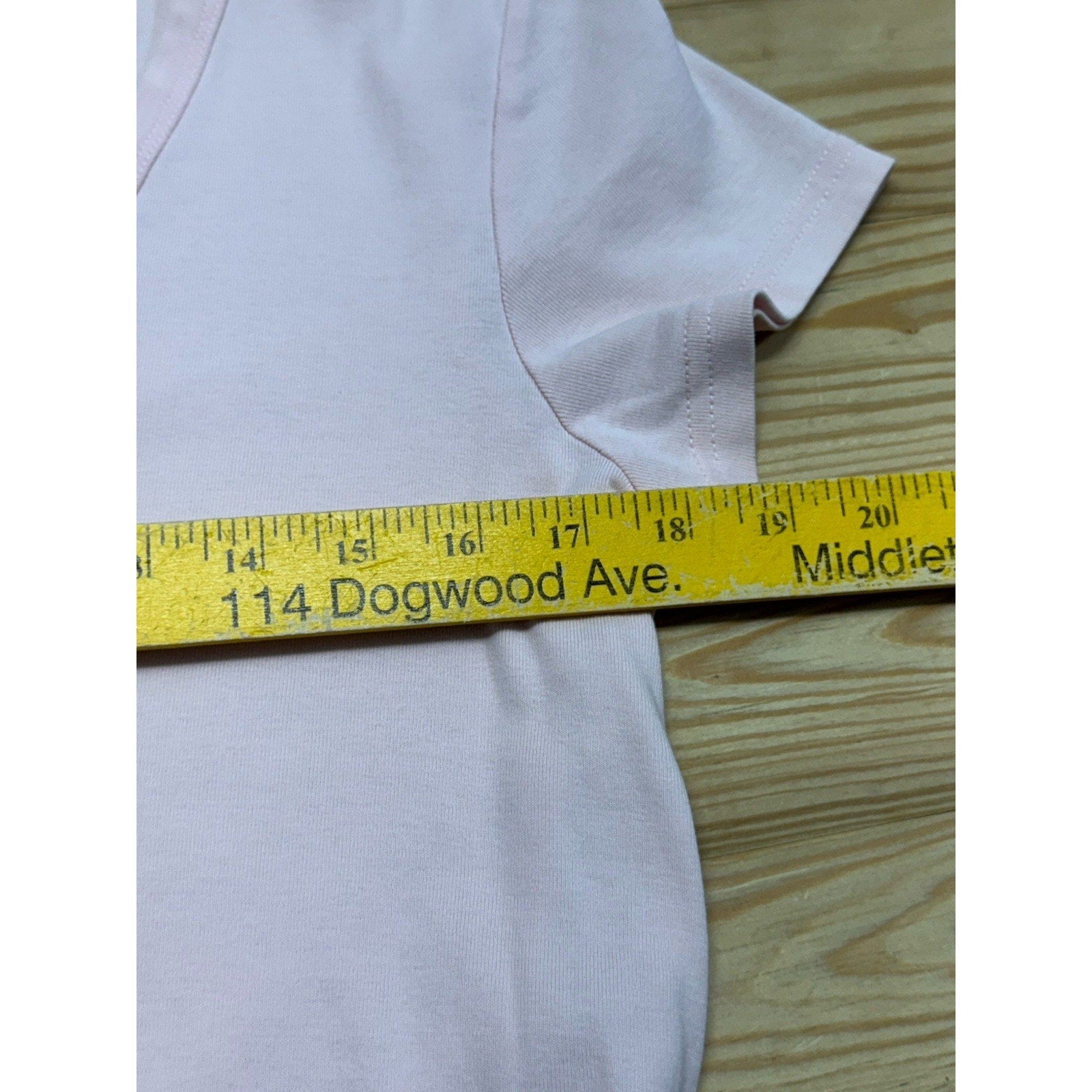Old Navy Perfect Fit Women's Pink Blouse Top T-Shirt Short Sleeve Size L
