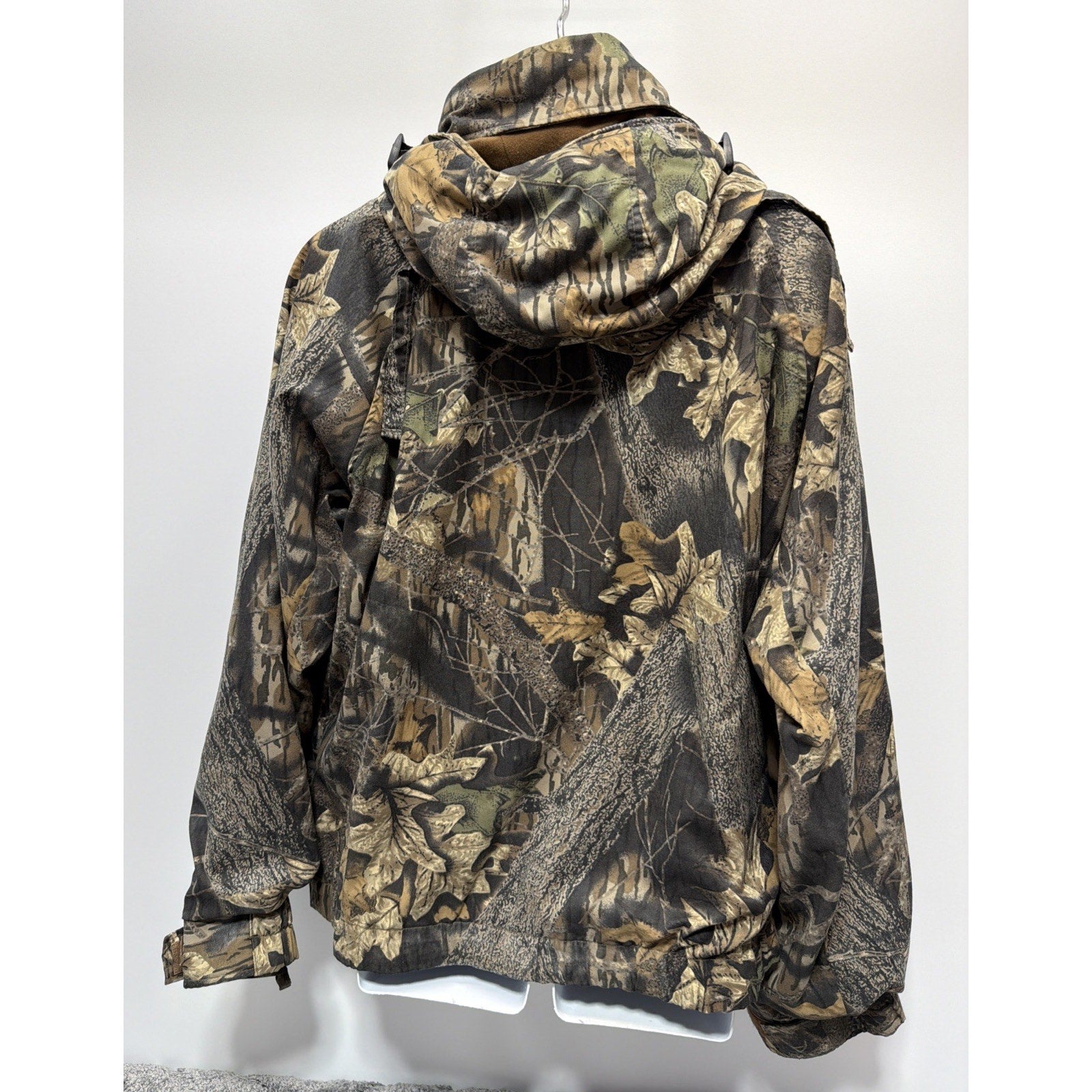 Vtg Columbia Jacket Men M Camo Camouflage Hunting Mossy Oak Breakup