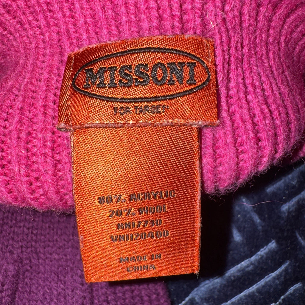 MISSONI for Target LONG Gloves PURPLE PASSION One size NWT