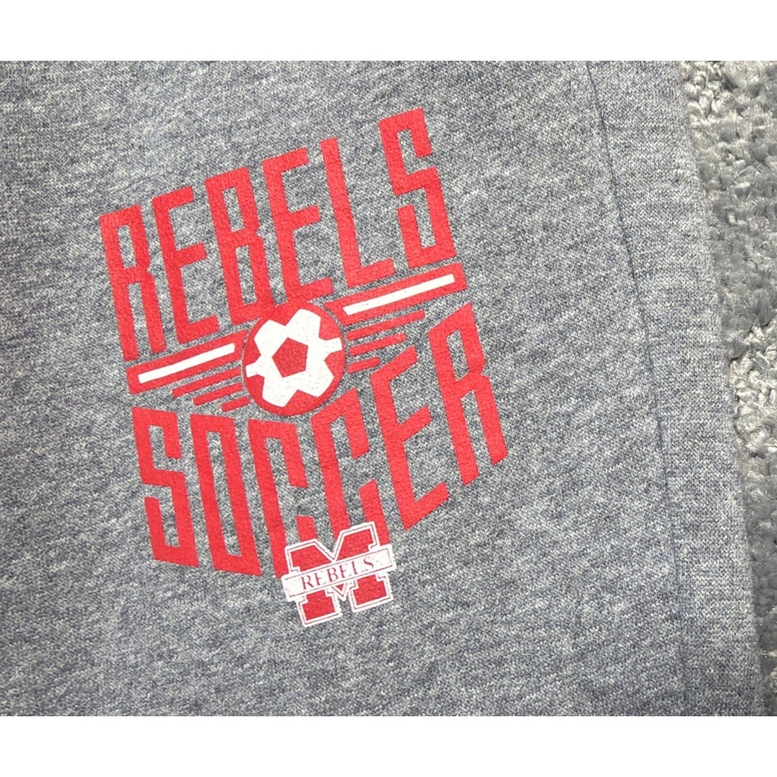 Ole Miss Rebels Team Fleece Joggers Medium Gray Soccer Under Armour Excellent