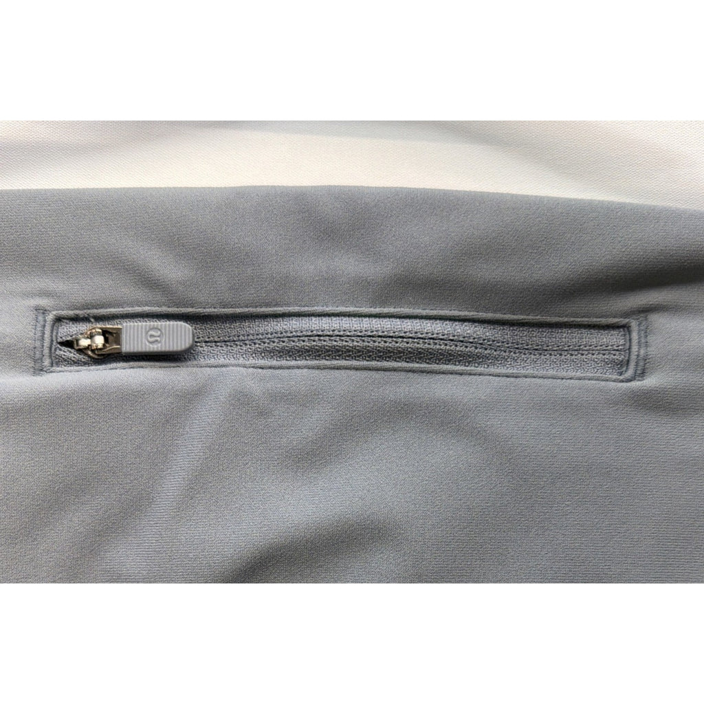 Lululemon Zoned In Tight SENSEKNIT Reflective Detail Size 4 Steel STLE 54233 EUC
