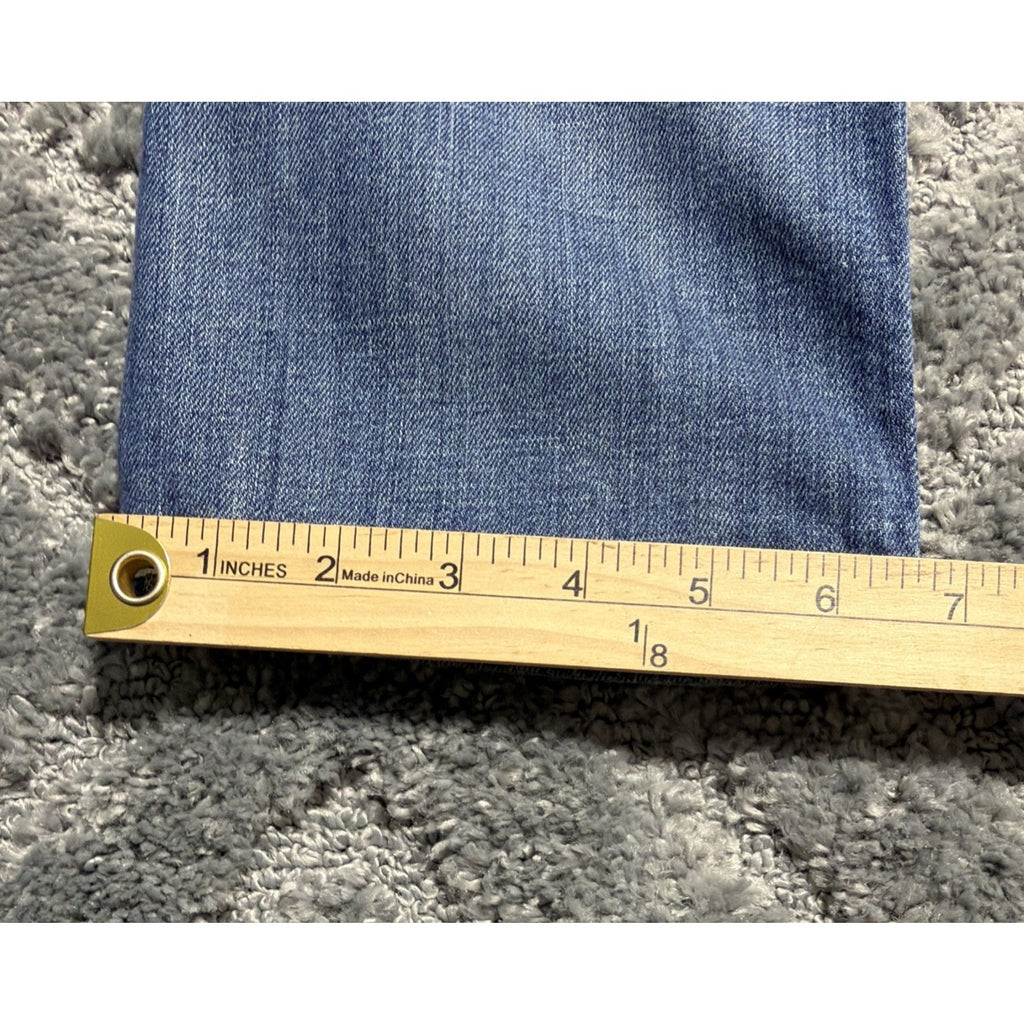 BKE Harper Cropped Jeans Womens Size 27 Casual Western Straight Leg Blue Denim