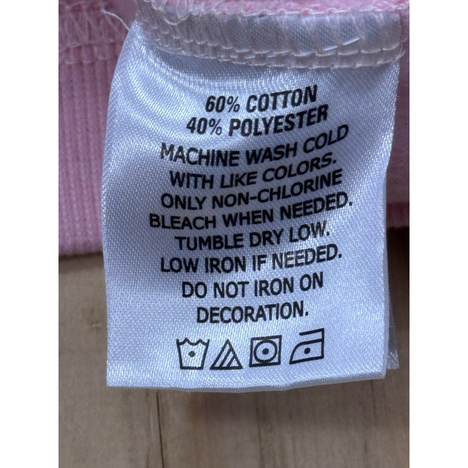 Womens Royce Pink Long Sleeve Cabana Island Vibe Sweatshirt Large Oversized