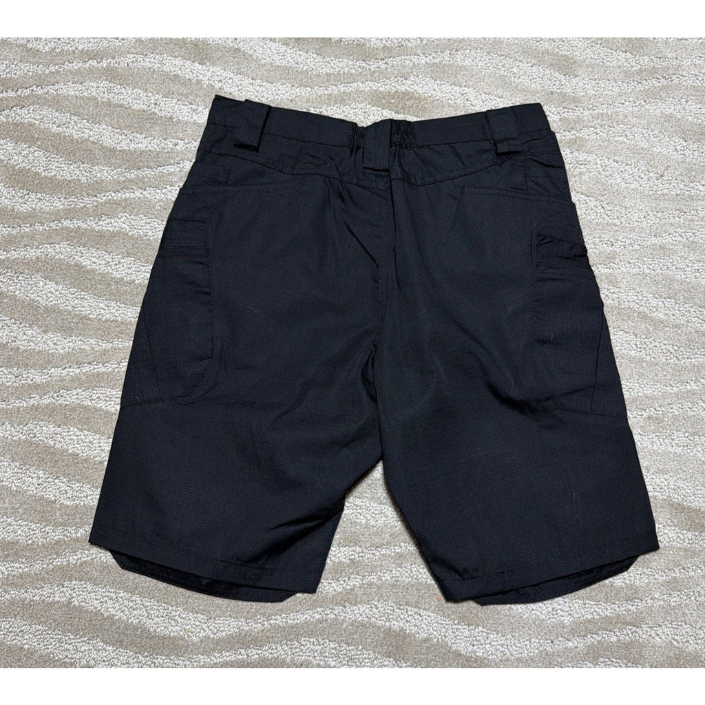 HWB Mens Black Tactical First Remainder Cargo Shorts Size M NWT