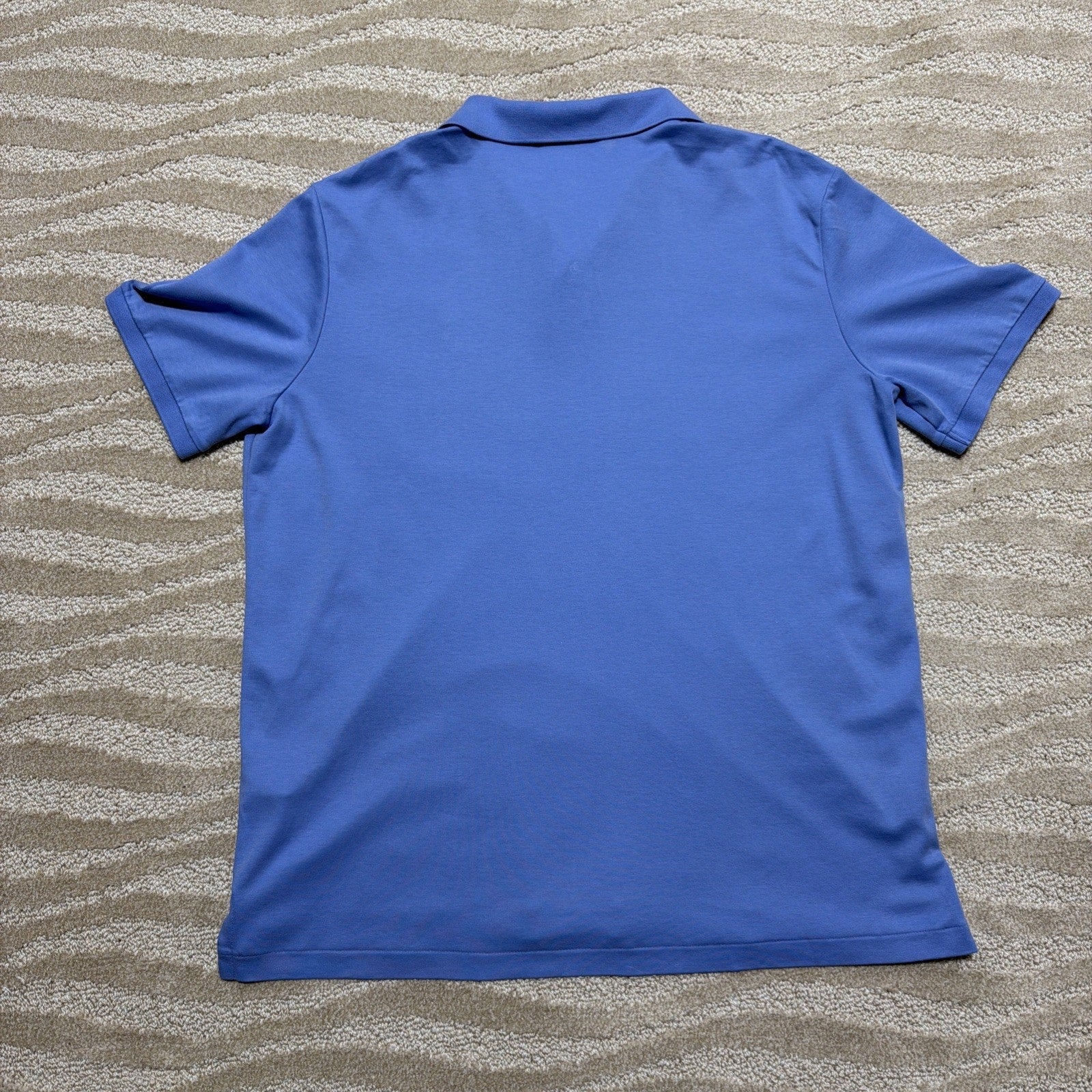 Polo Ralph Lauren Men's Blue Classic-Fit Short Sleeve Pony Logo Shirt Size M