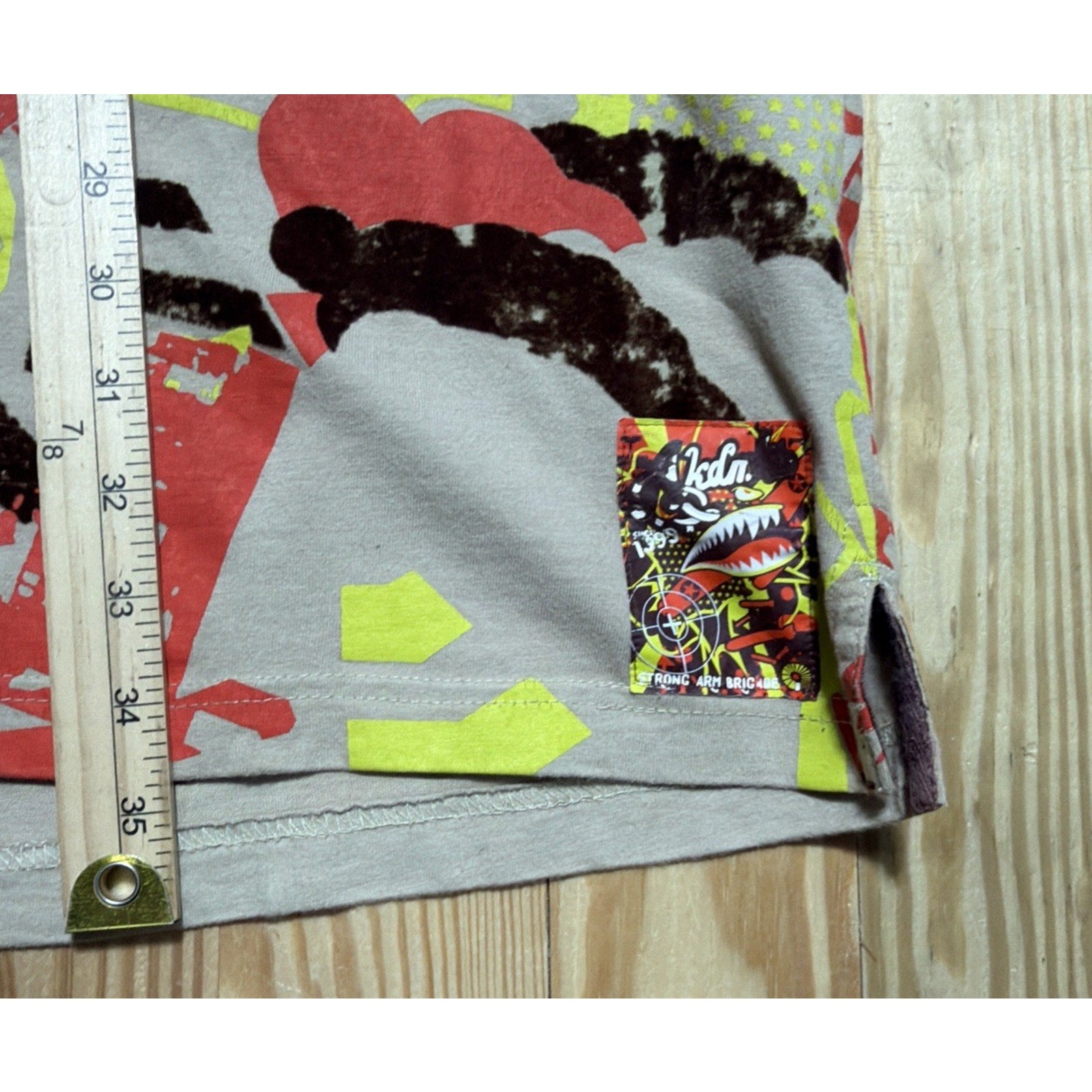 Vtg Akademiks Y2K Men’s 3XL | Strong Arm Brigade Series | Velvet Graphic T-Shirt