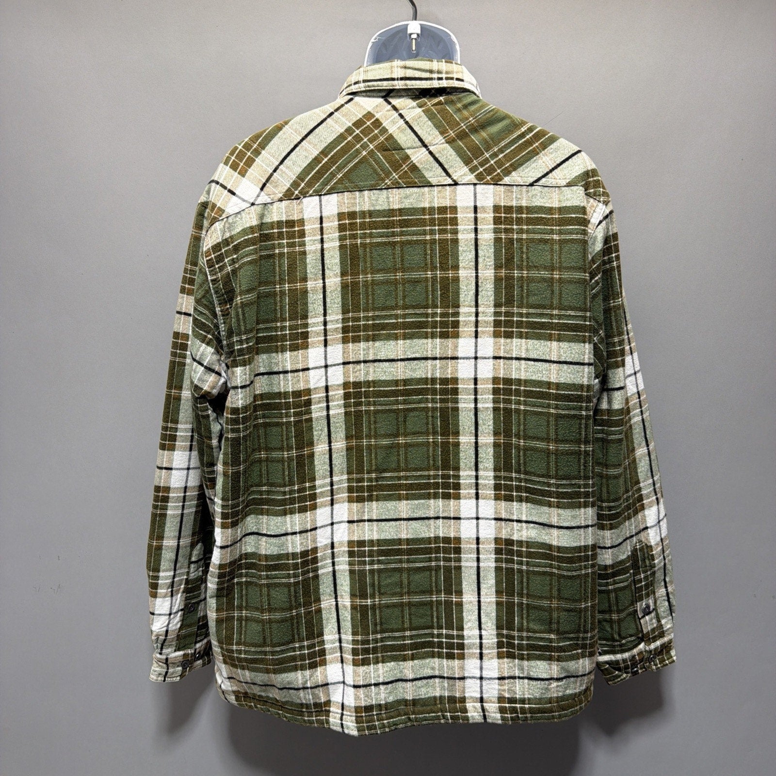 Regatta Outdoors Rugged Point Sherpa Lined Mens LS Button Up Shacket XL NWT