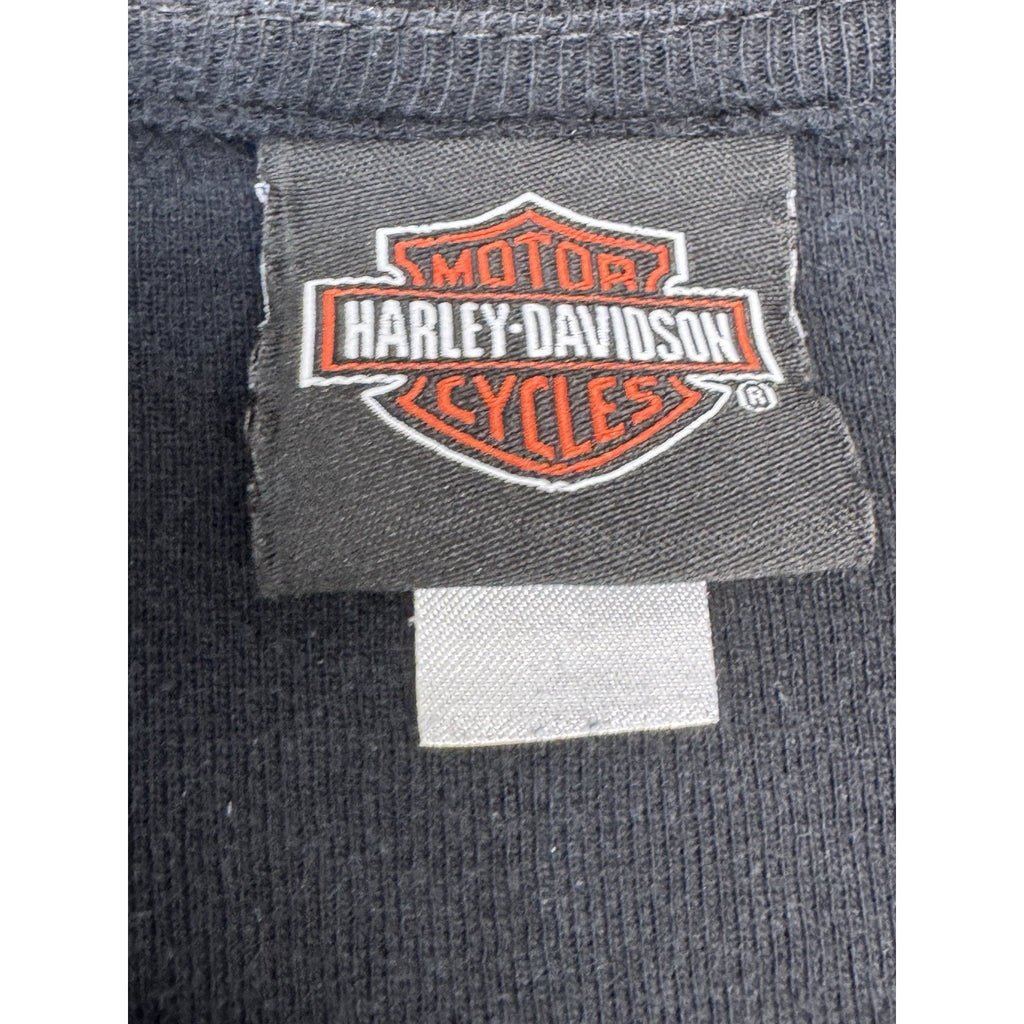 Heart Of Dixie Harley Davidson Black Long Sleeve T-shirt Women’s Size L Alabama