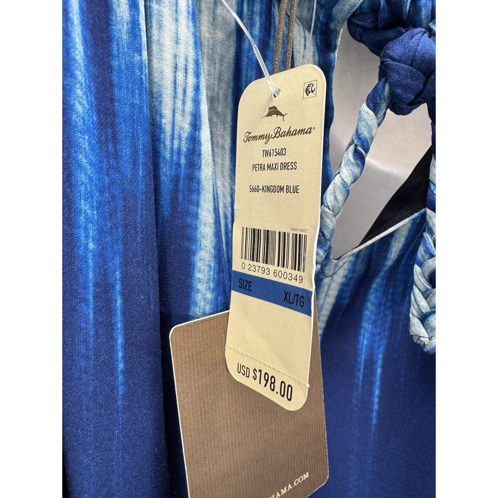 Tommy Bahama Sleeveless Petra Maxi Dress Kingdom Blue Women’s Size XL NWT