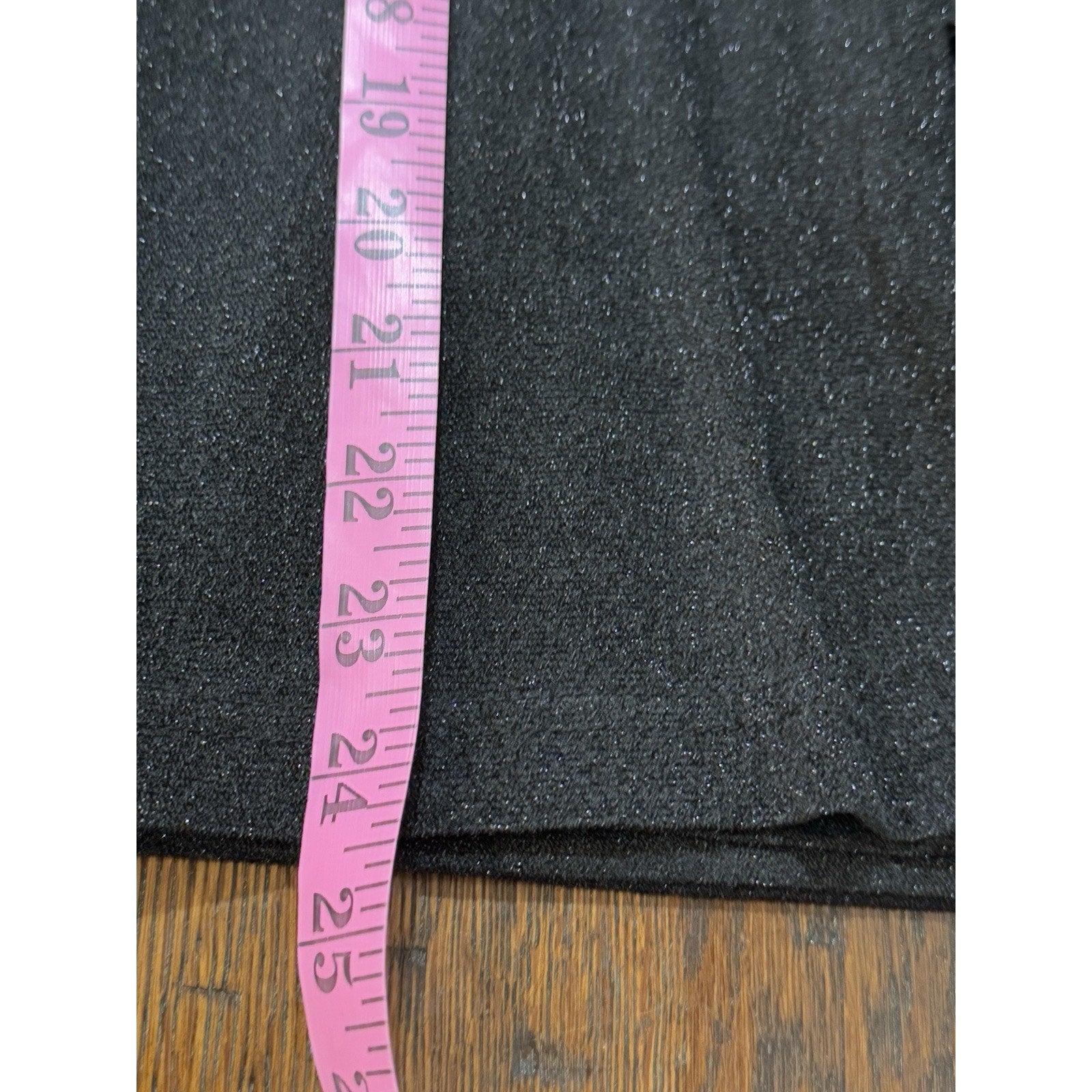 Verge Girl Sleeveless Black Glitter Convertible Dress Size 8