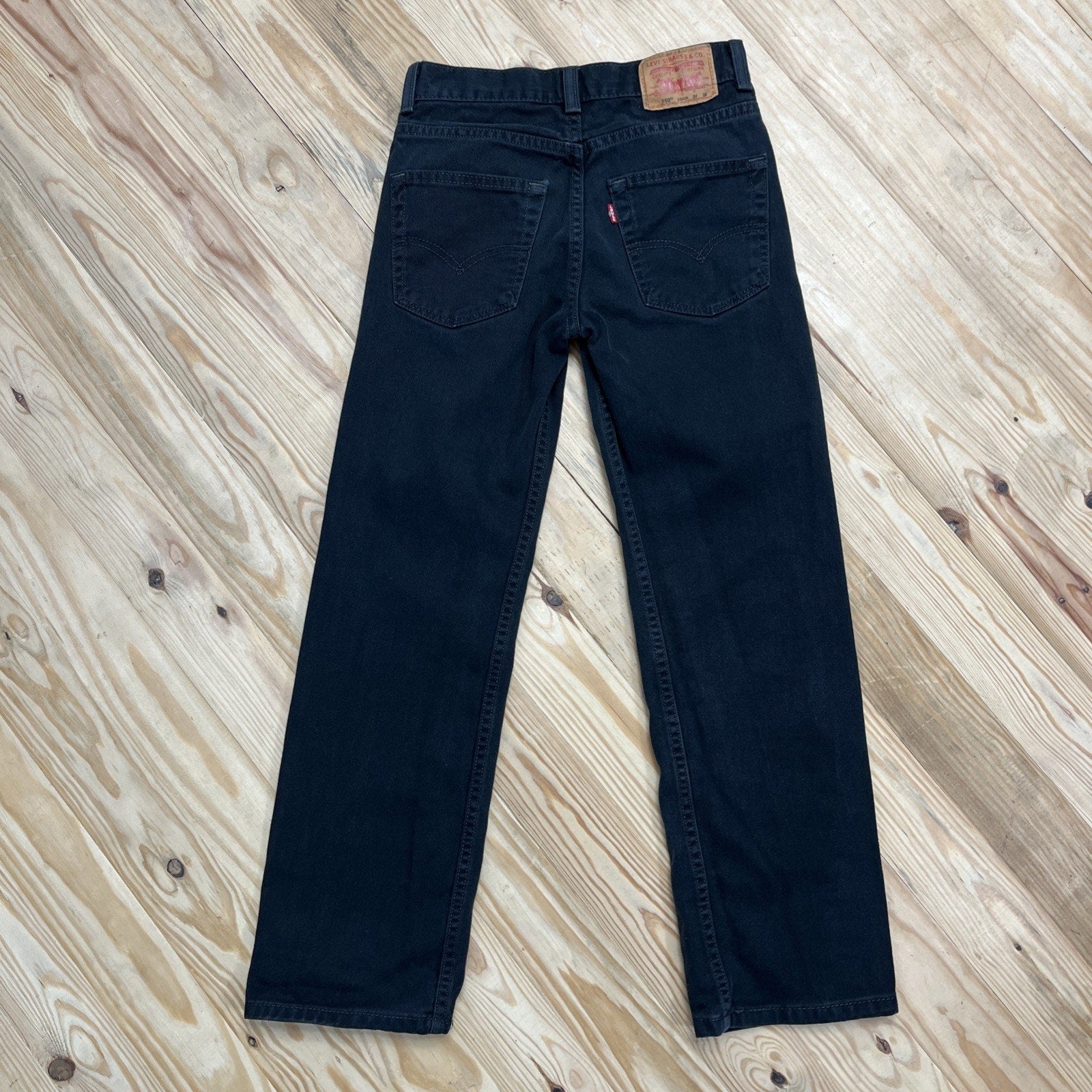 Boy's Size 12 Slim 24x26 Levi's 550 Relaxed Fit Jeans.
