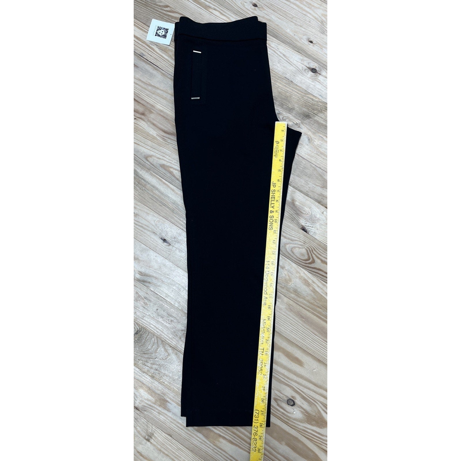 Anne Klein Straight Leg Black Dress Pants Sz 1X NWT