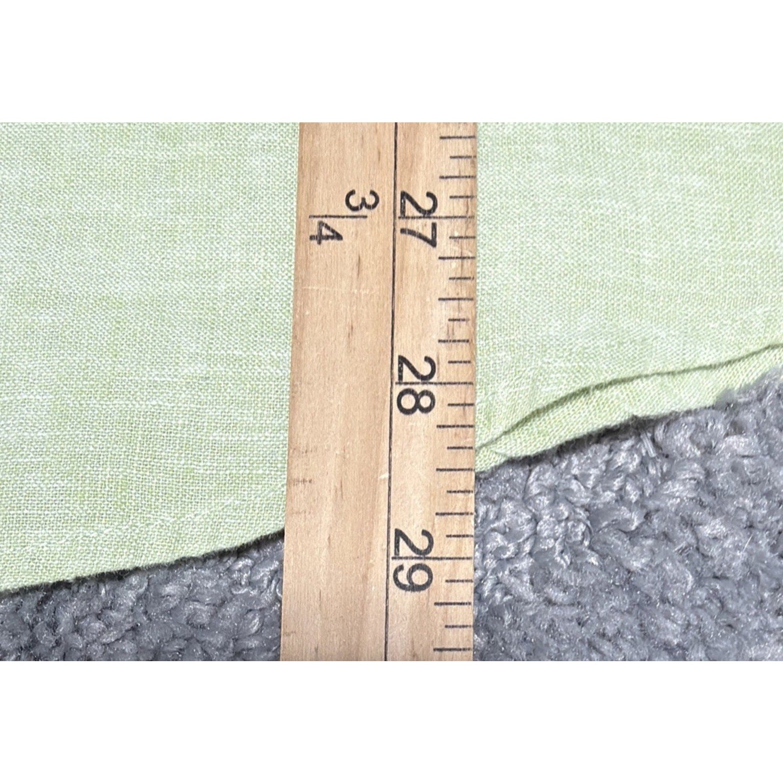 Tasso Elba Shirt Mens Large Green Linen Button Up Long Sleeve Casual Beach Prep