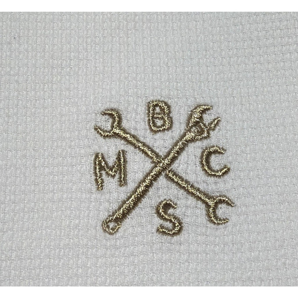 Bike Shed Motorcycle Club Shirt Mens Large Roundel Logo Biker Organic Cotton