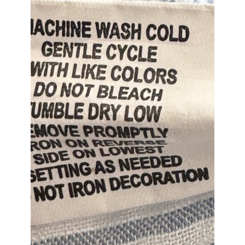 Beach Lunch Lounge Top Womens Medium Blue & White Striped Beachy Tie Front NY Co