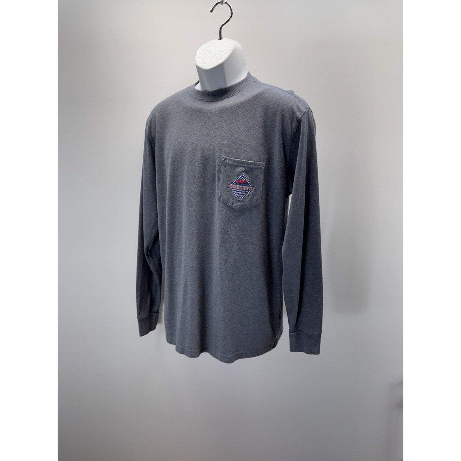 Burlebo Retro Long Sleeve Crew Neck Jersey Size Medium
