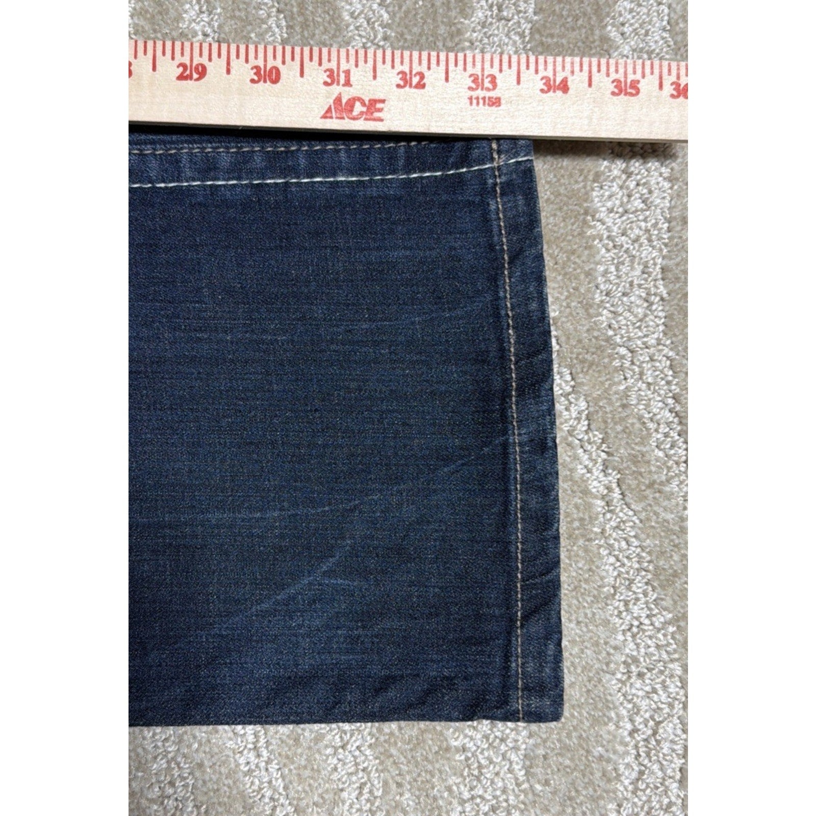 Ethyl Classic Bootcut Jeans Womens 6 Blue Western Embroidered NWT 29x33.5