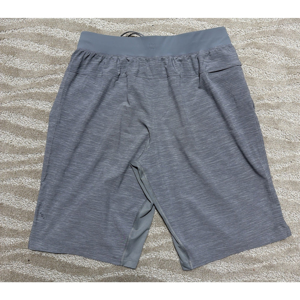 Lululemon Men’s T.H.E. Short No Liner Heather Allover Sea Salt Light Cast L