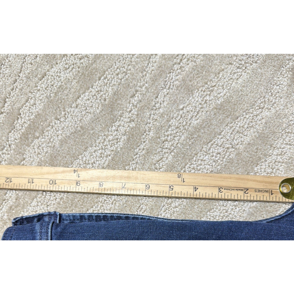 Gap '70s Flare High Rise Jeans Womens 29/8 T Blue Stretch Pockets Boho NWOT