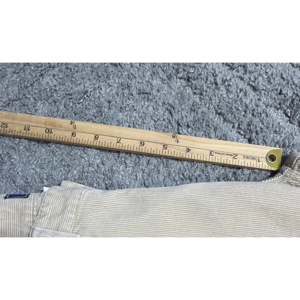 Vineyard Vines Shep & Ian khaki Corduroy Stretch Casual Pants Woman’s 16 28x28.5