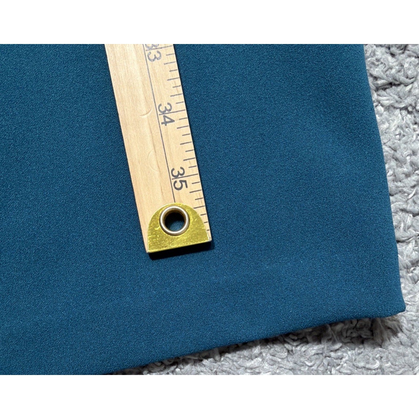 Calvin Klein Dress Teal Blue Green Size 6 Long Sleeve Sheath Knee Length NWT