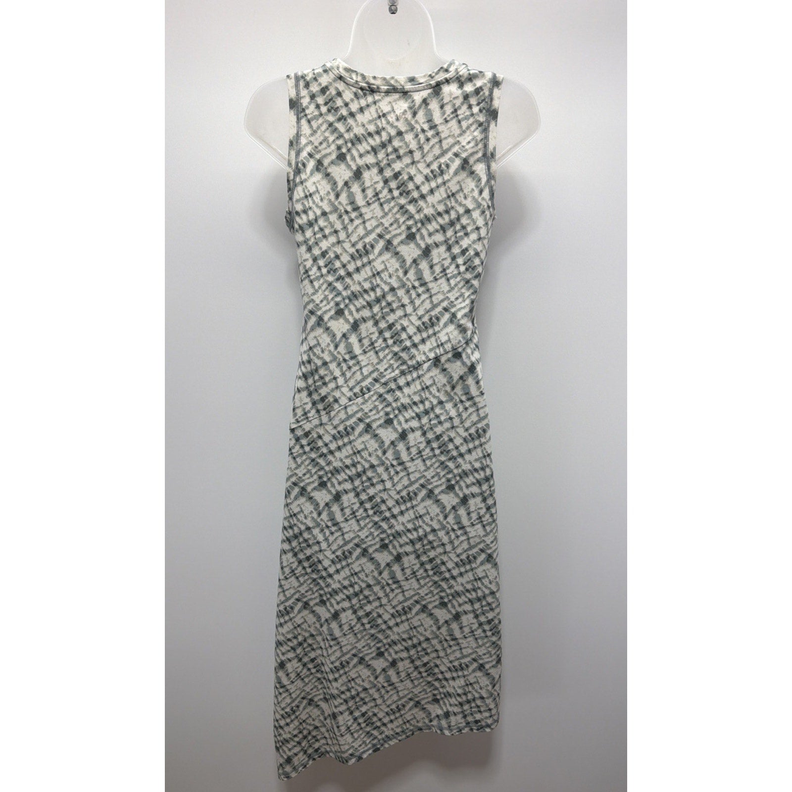 AnyBody Printed Shirbori Dress, Greenish Gray, XXS