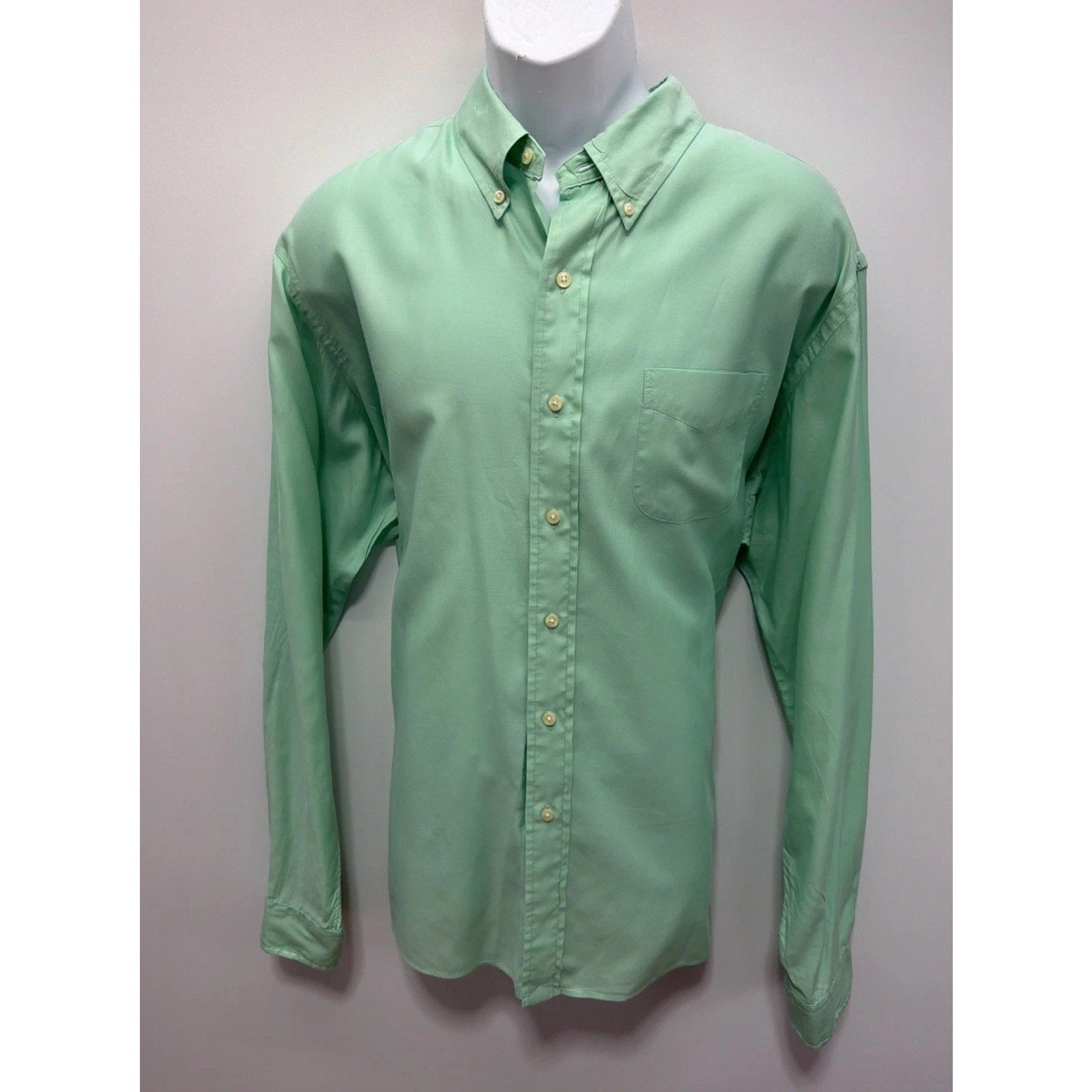 Polo Ralph Lauren Men's Custom Fit Casual Shirt Green XXL