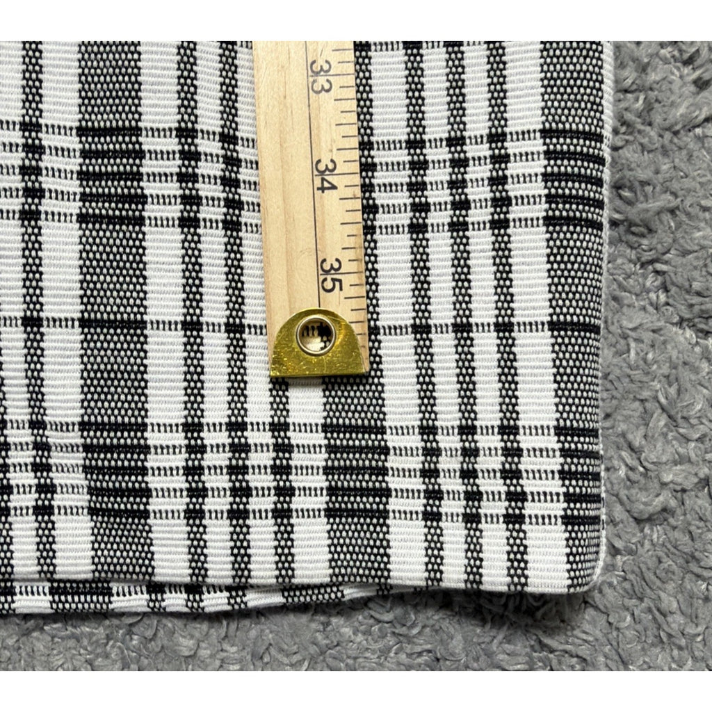 Ann Taylor Loft Plaid Black And White Lined Sheath Dress Size 4 Petite Zip NWT