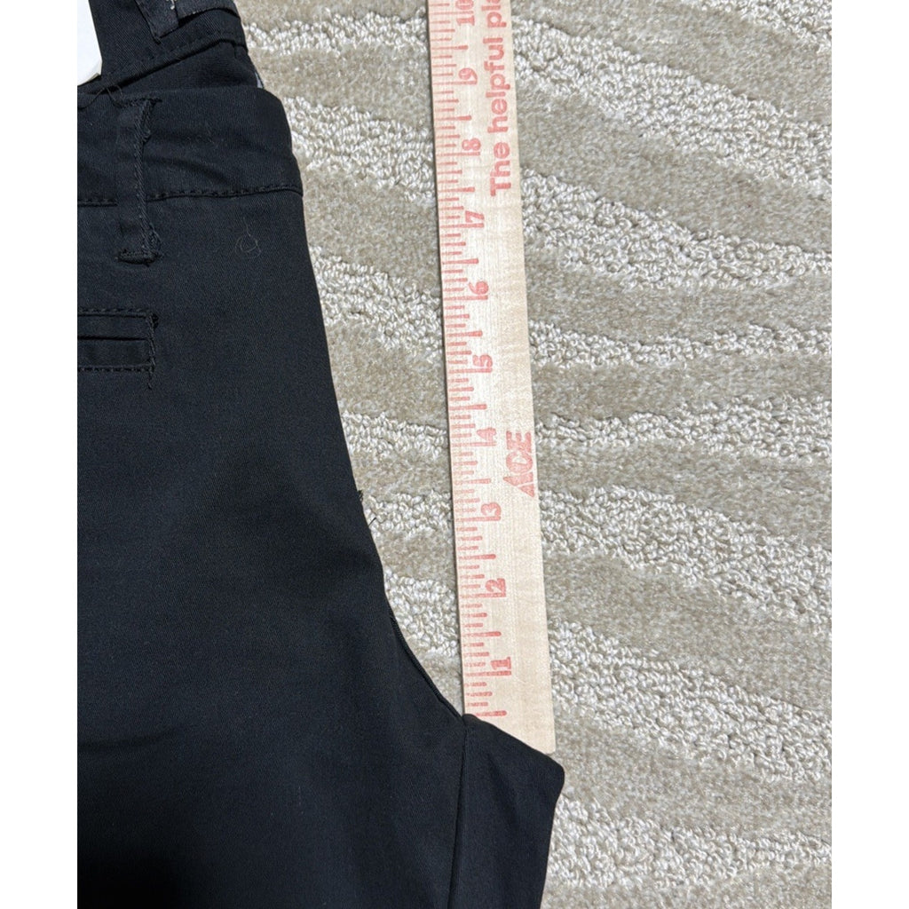 FREESTYLE Womens Shorts SIZE 9 COTTON STRETCH BLACK Bermuda SHORTS NWT