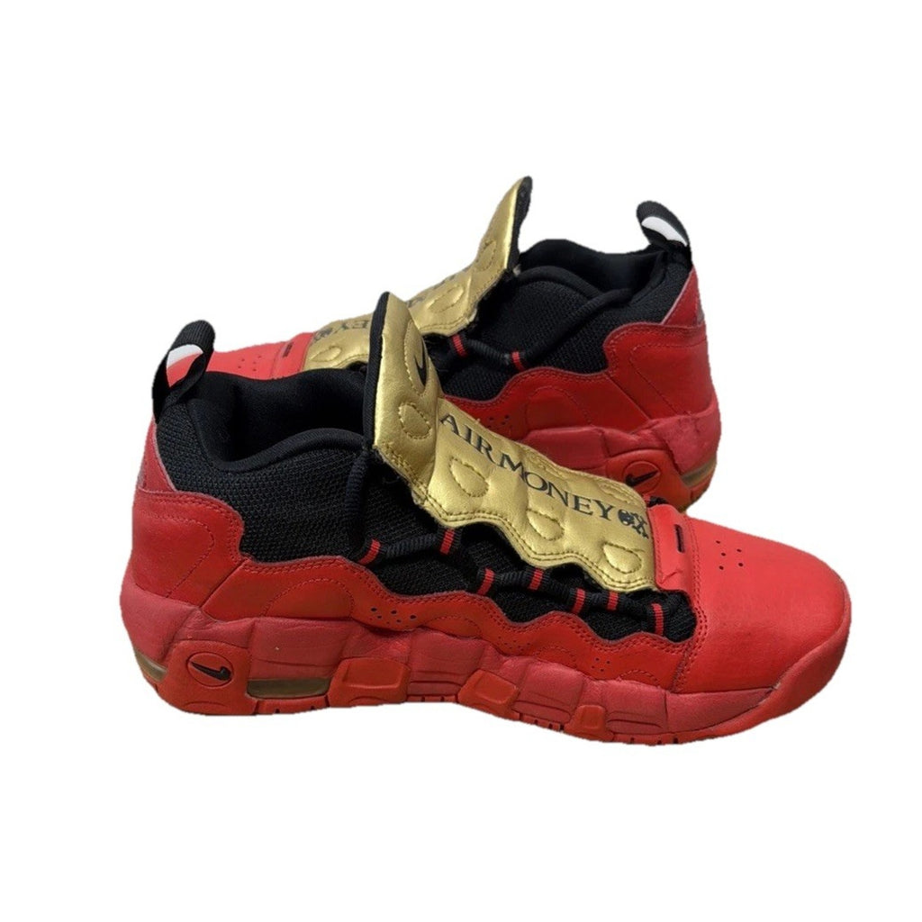 Nike Shoes Youth 6.5Y W8 Air More Money " Golden Bred" Sneakers AH5215-600