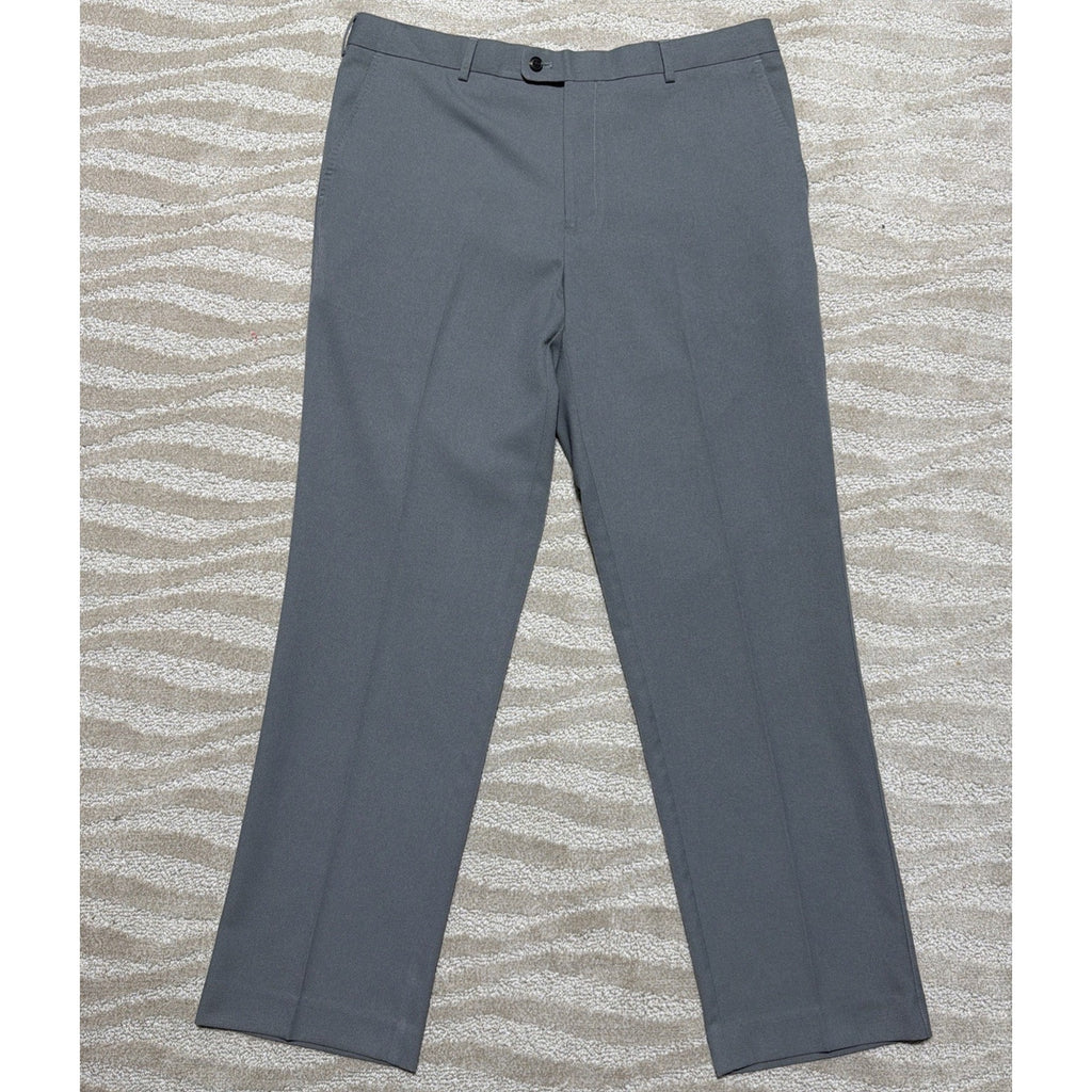 Peter Millar Crown Sport Sz. 38x32 Grey Golf Performance Pants Polyester NWOT