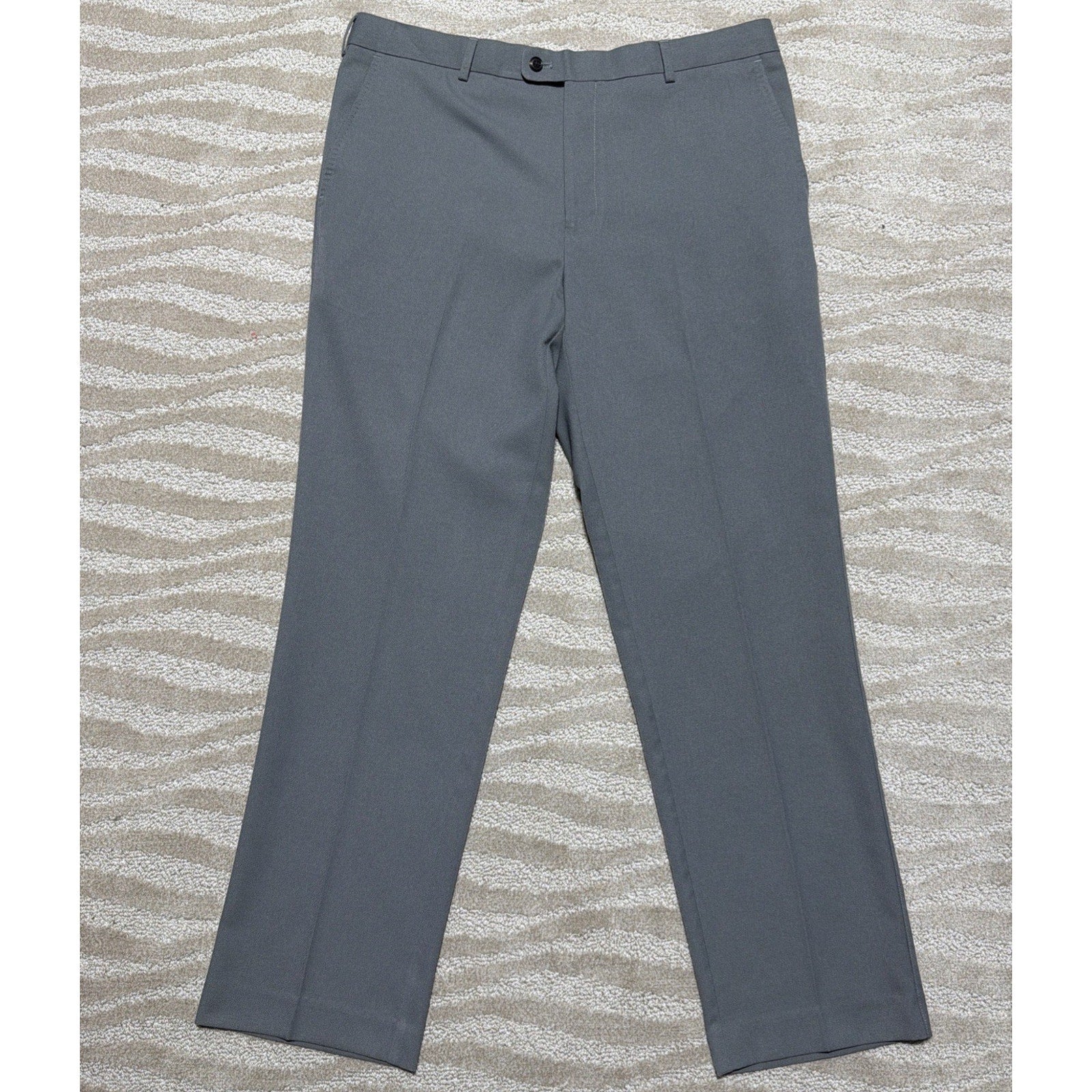 Peter Millar Crown Sport Sz. 38x32 Grey Golf Performance Pants Polyester NWOT