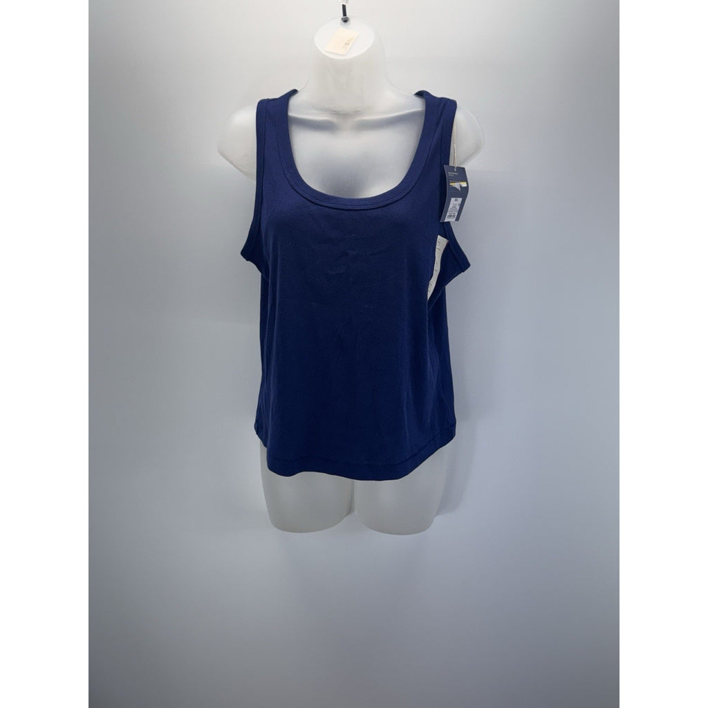 Universal Thread Ribbed Tank Top Women’s Size XXL Stretch Navy Blue