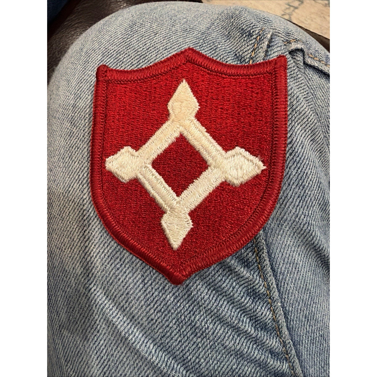 Original WW2 U.S. Florida National Guard Headquarters Uniform Patch