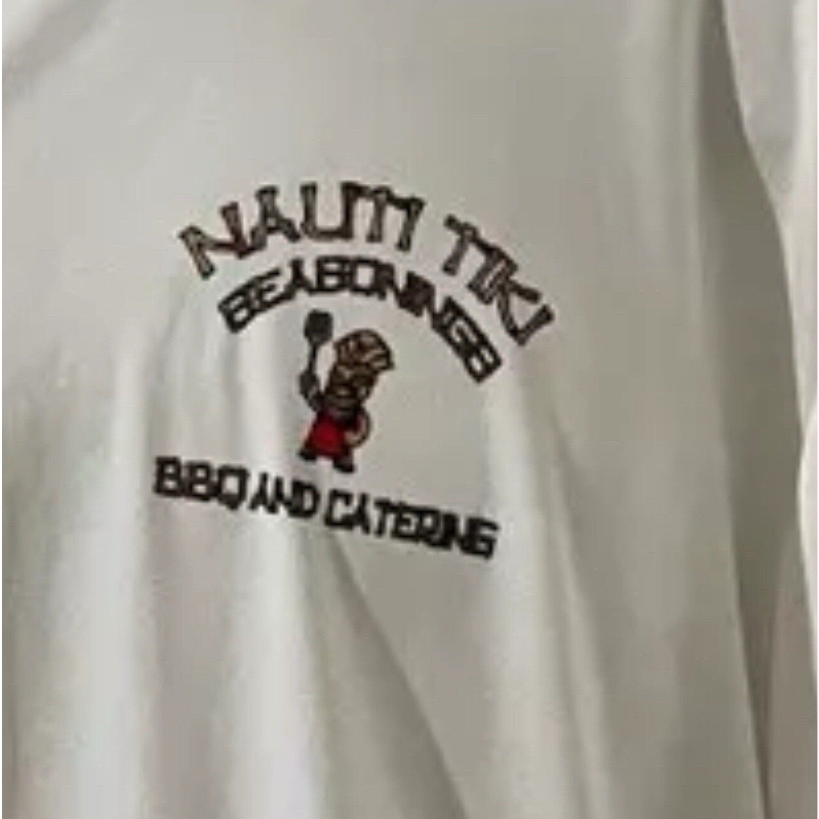 Tiki Barbeque T-shirt Funny Bar T Florida Life Nauti Tiki Men's Size XL