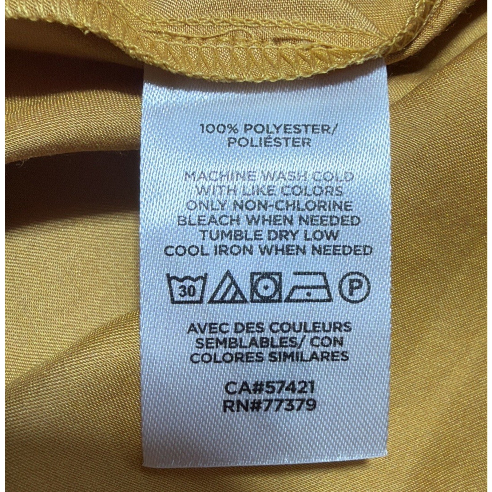 Ann Taylor Loft Spaghetti Strap Satin Tank Top Yellow /Gold Size Small NWT