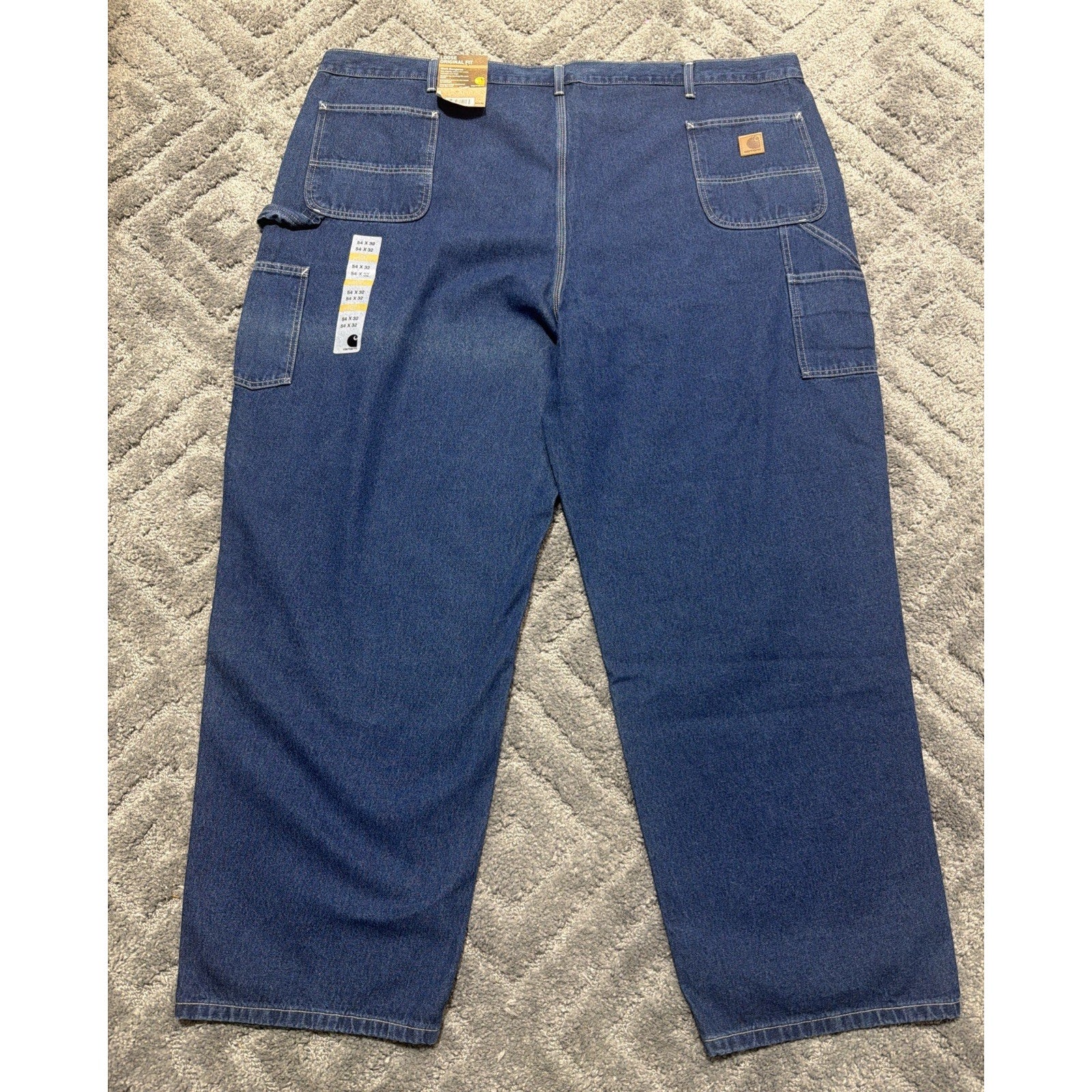 Carhartt Loose Original Fit Work Dungaree B13 DST 54x32 NEW WITH TAGS Straight