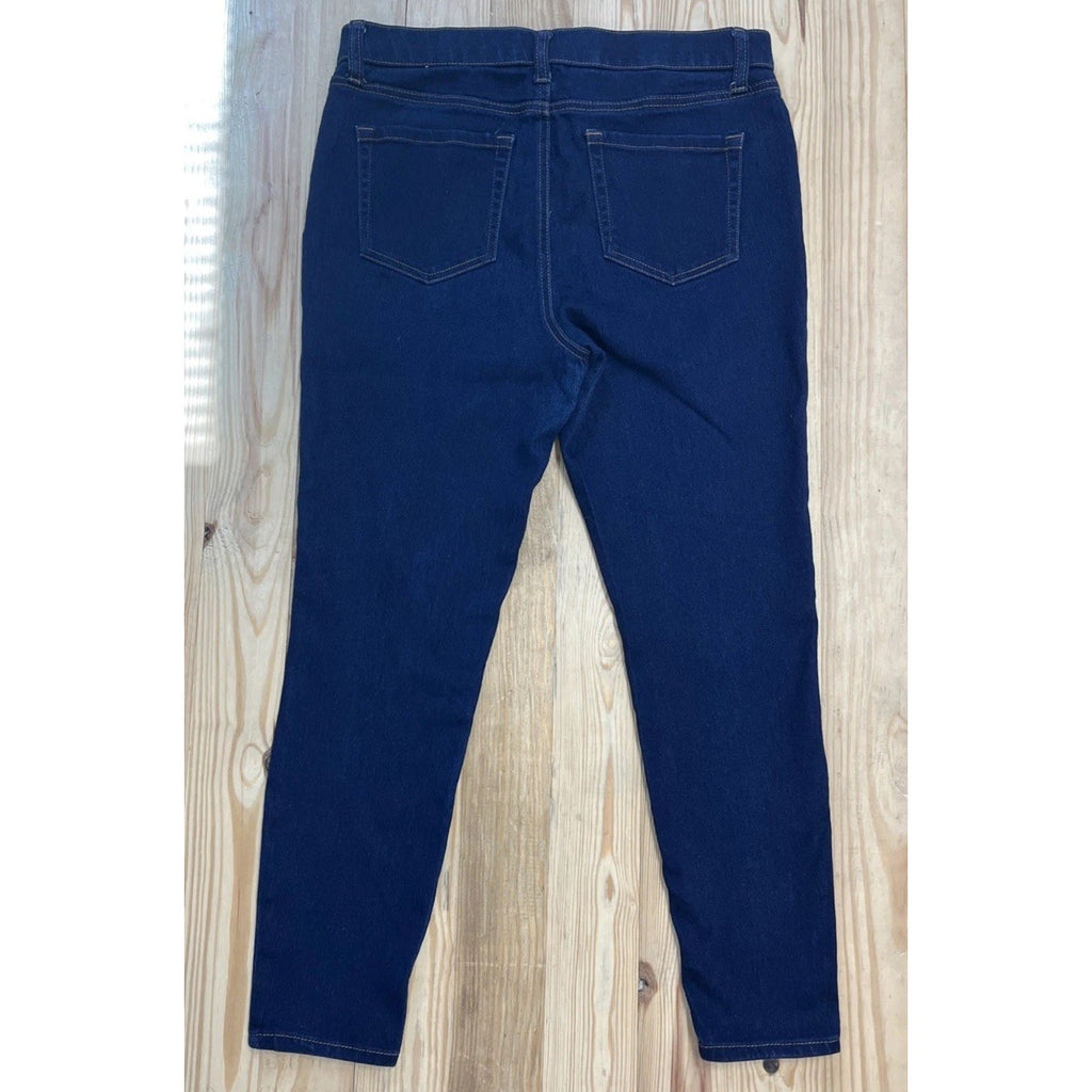 l.e.i. Jeggings Womens Size XL Dark Blue Stretchy Denim Pull On