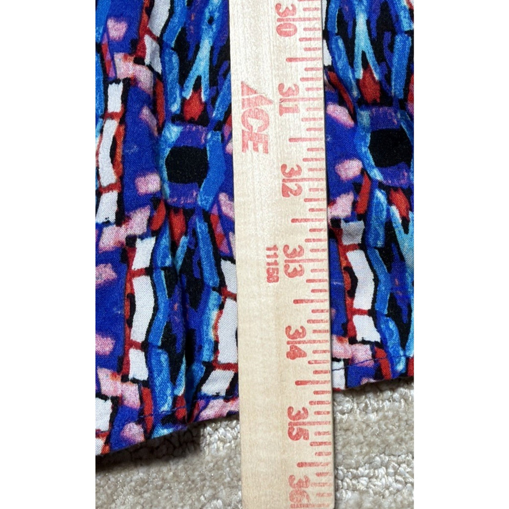 Bebop racerback colorful sleeveless Mini dress Beachy Vaca Casual size XL