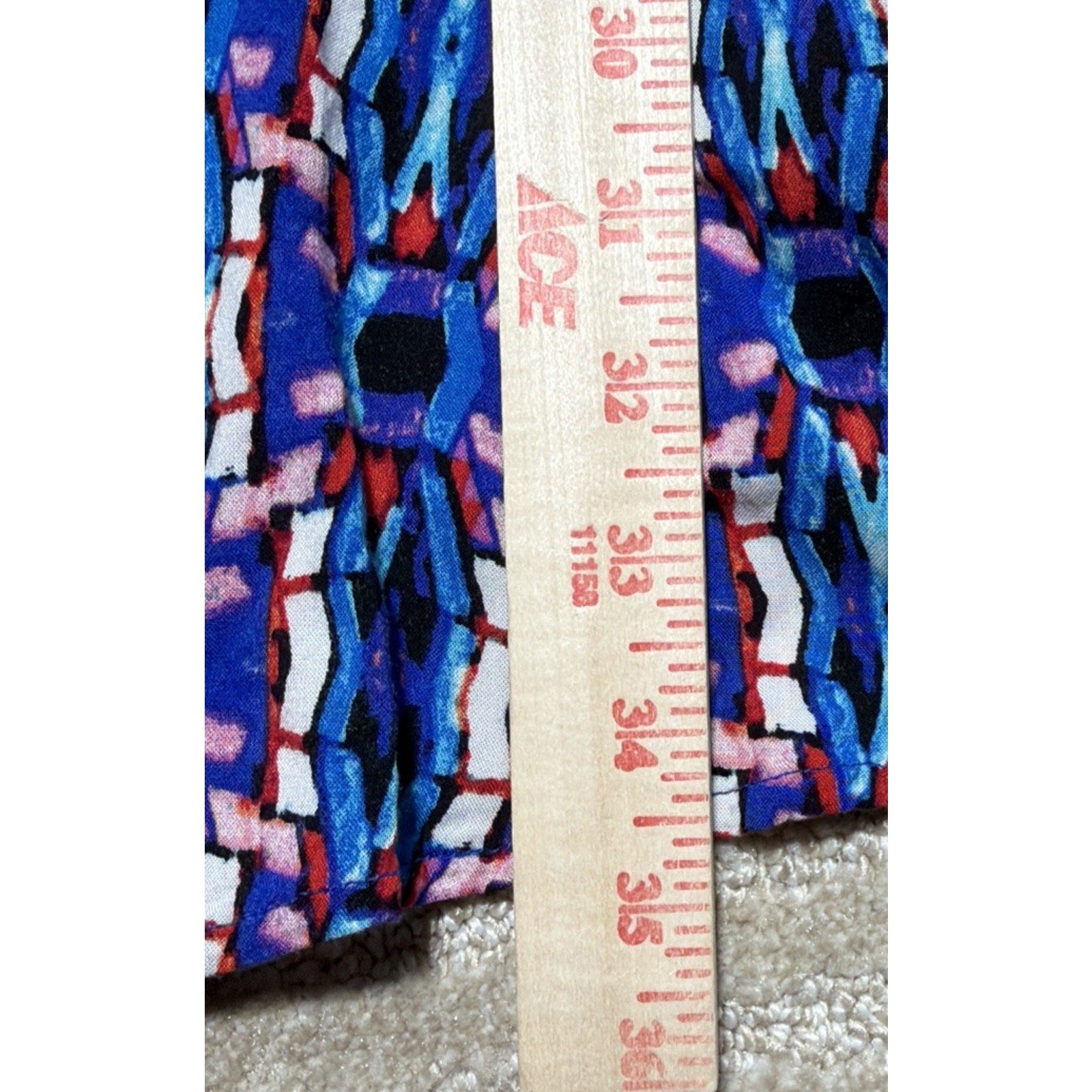 Bebop racerback colorful sleeveless Mini dress Beachy Vaca Casual size XL